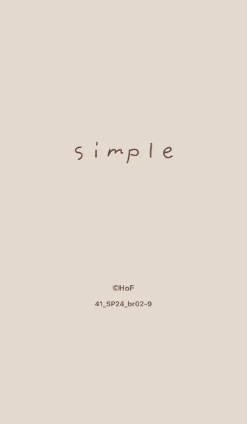 [LINE着せ替え] 41_24_ブラウン2-9の画像1