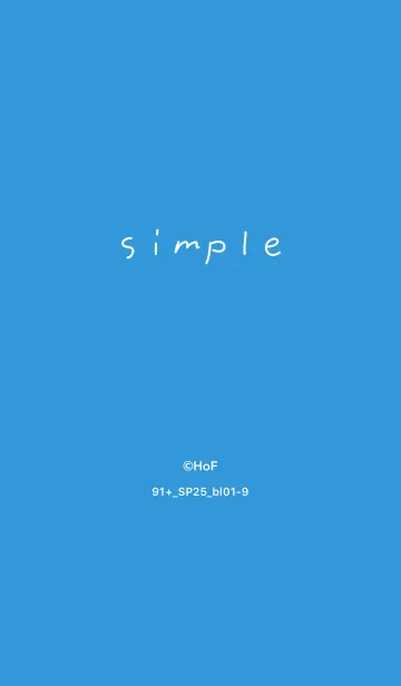 [LINE着せ替え] 91+25_ブルー1-9の画像1