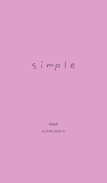 [LINE着せ替え] o1_05_ピンク ブラウン2-5の画像1