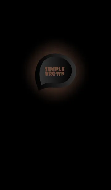 [LINE着せ替え] Brown Button In Black V.5 (JP)の画像1