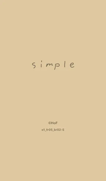 [LINE着せ替え] o1_05_オレンジ ブラウン2-5の画像1