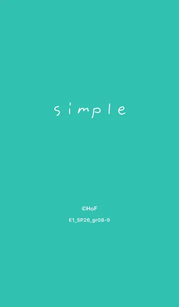 [LINE着せ替え] E1_26_グリーン8-9の画像1