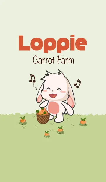 [LINE着せ替え] Loppie Carrot Farmの画像1