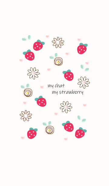 [LINE着せ替え] My chat my strawberry 48の画像1