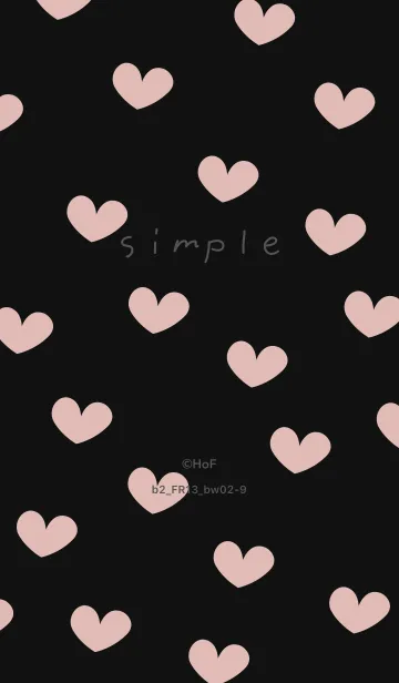 [LINE着せ替え] b2_13_ピンク 黒/白2-9の画像1