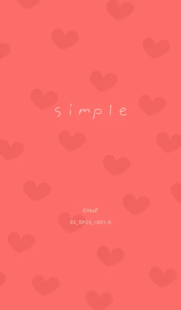 [LINE着せ替え] 92_25_レッド1-9の画像1