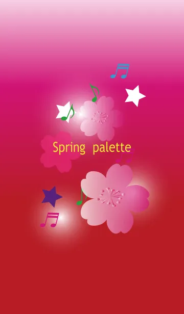 [LINE着せ替え] Spring paletteの画像1