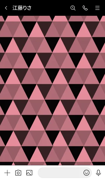 [LINE着せ替え] ザ トライアングル 021の画像3