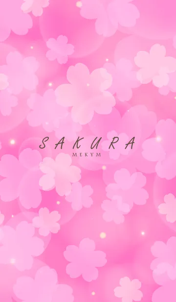 [LINE着せ替え] SAKURA -Cherry Blossoms- PINK 4の画像1