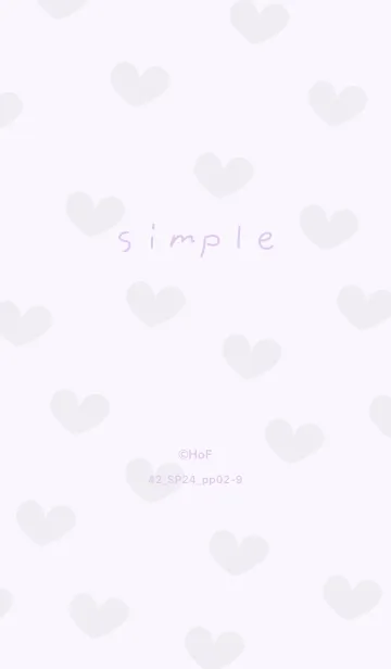 [LINE着せ替え] 42_24_パープル2-9の画像1