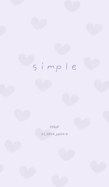 [LINE着せ替え] 42_24_パープル4-9の画像1