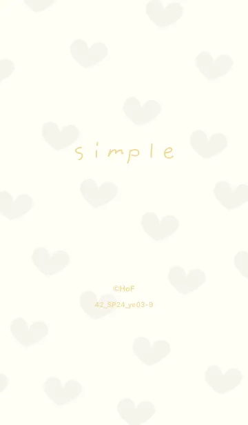 [LINE着せ替え] 42_24_イエロー3-9の画像1