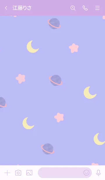 [LINE着せ替え] Moonlight friendsの画像3