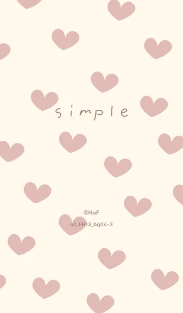 [LINE着せ替え] o2_13_ピンク ベージュ4-3の画像1