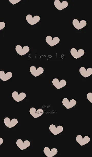 [LINE着せ替え] b2_13_ベージュ2 黒/白2-3の画像1