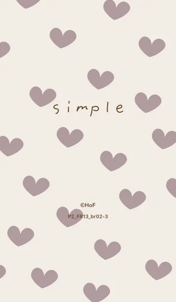 [LINE着せ替え] P2_13_ショコラ ブラウン2-3の画像1