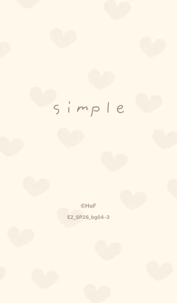 [LINE着せ替え] E2_26_ベージュ4-3の画像1