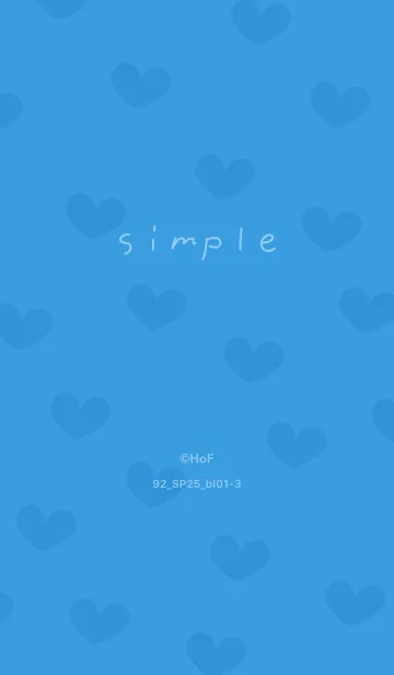 [LINE着せ替え] 92_25_ブルー1-3の画像1