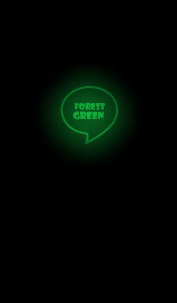 [LINE着せ替え] Forest Green Neon Theme Vr.4 (JP)の画像1