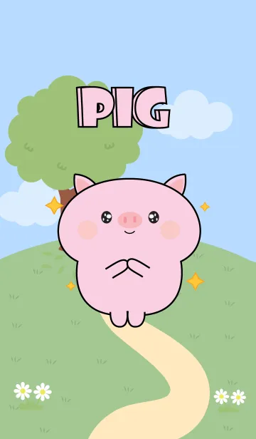 [LINE着せ替え] Love Emotions Pig Pig Theme (JP)の画像1