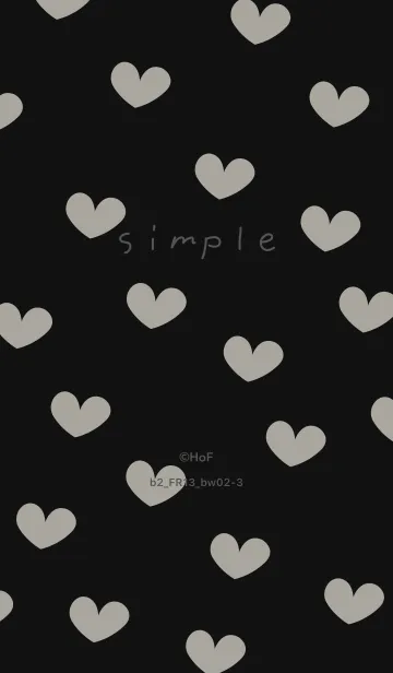 [LINE着せ替え] b2_13_スモーキーアッシュ 黒/白2-3の画像1