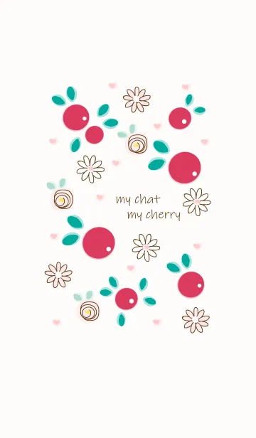 [LINE着せ替え] Lovely cherry 13 ^^の画像1