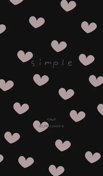 [LINE着せ替え] b2_13_ショコラ 黒/白2-6の画像1