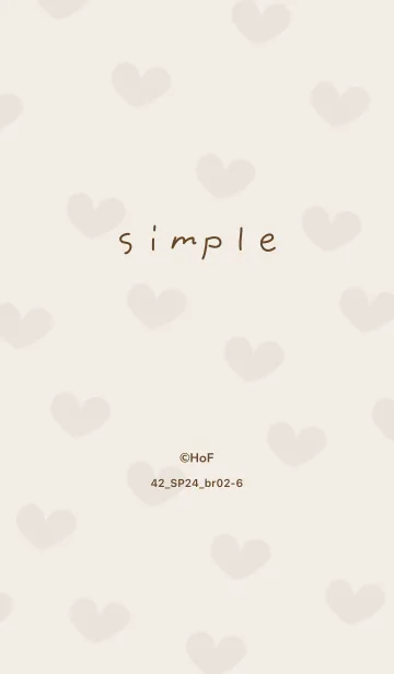 [LINE着せ替え] 42_24_ブラウン2-6の画像1