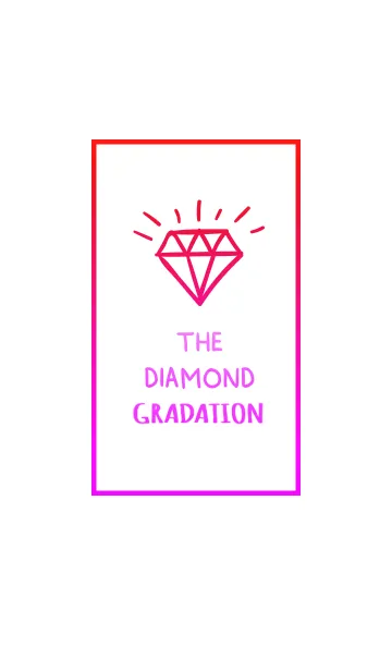 [LINE着せ替え] ザ ダイアモンド グラデーション 17の画像1