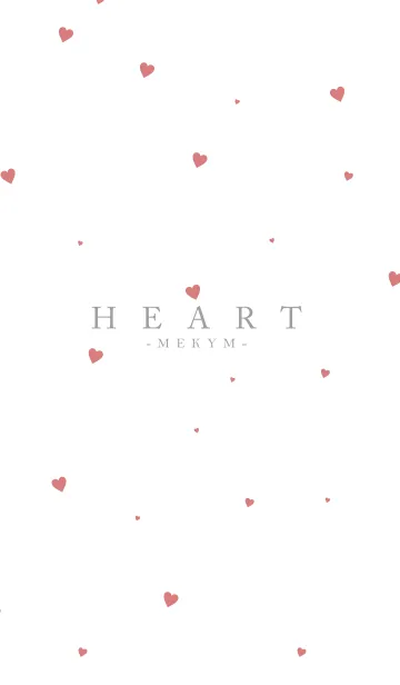 [LINE着せ替え] HEART Red -MEKYM- 7の画像1