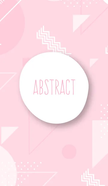 [LINE着せ替え] Abstract Geometric Cotton Candy 5の画像1