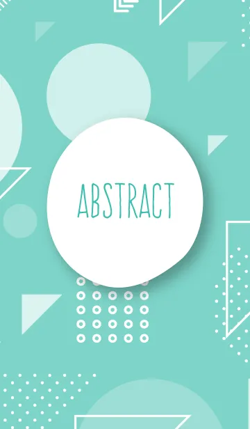 [LINE着せ替え] Abstract Geometric Bermudaの画像1