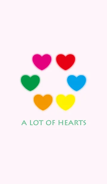 [LINE着せ替え] A lot of hearts 10.0の画像1