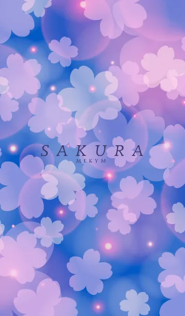 [LINE着せ替え] SAKURA -Cherry Blossoms- NIGHT 5の画像1