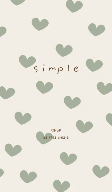 o3_13_スモーキーMアッシュ ブラウン2-3のLINE着せ替え