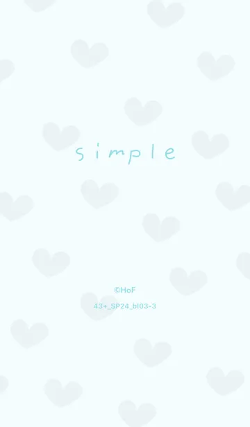 [LINE着せ替え] 43+24_ブルー3-3の画像1