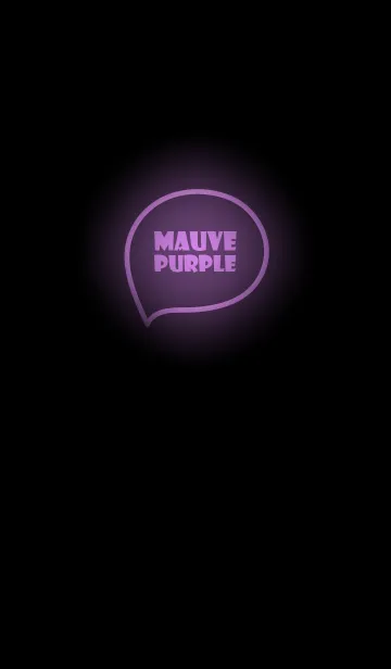 [LINE着せ替え] Mauve Purple Neon Theme (JP)の画像1