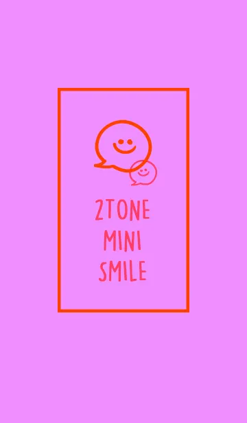 [LINE着せ替え] 2トーン ミニ スマイル 2 19の画像1