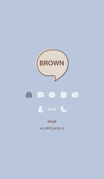 [LINE着せ替え] o4_13_ホワイトアッシュ ブラウン2-5の画像1