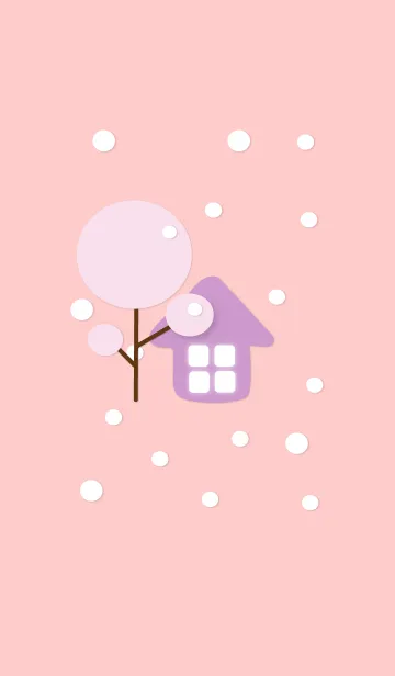 [LINE着せ替え] Sweet little home 104の画像1