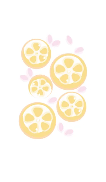 [LINE着せ替え] Sliced lemon theme 82の画像1