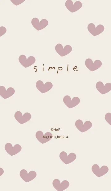 [LINE着せ替え] b3_13_ピンク2 ブラウン2-4の画像1