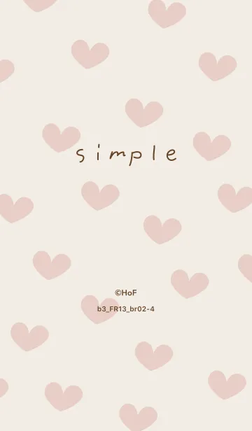 b3_13_ベージュ ブラウン2-4のLINE着せ替え