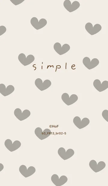 [LINE着せ替え] b3_13_スモーキーアッシュ ブラウン2-5の画像1