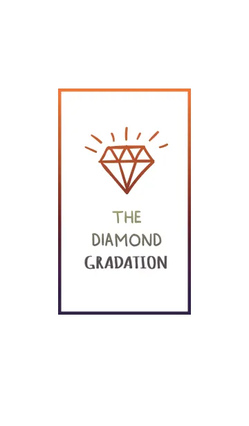 [LINE着せ替え] ザ ダイアモンド グラデーション 18の画像1