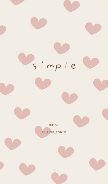 [LINE着せ替え] b3_13_ピンク ブラウン2-6の画像1