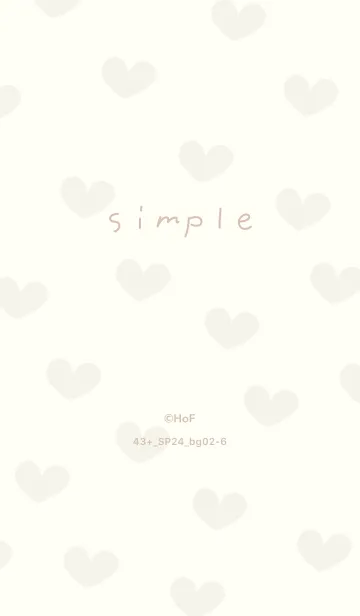 [LINE着せ替え] 43+24_ベージュ2-6の画像1