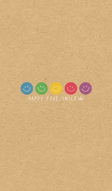 - HAPPY FIVE SMILE - CROWN 16の着せ替えメイン画像