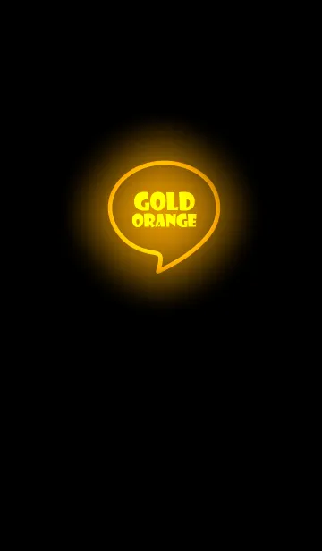 [LINE着せ替え] Gold Orange Neon Theme Vr.4 (JP)の画像1