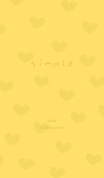 [LINE着せ替え] E3_26_イエロー4-6の画像1